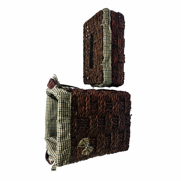 ست سطل و جای دستمال کاغذی کد 2300