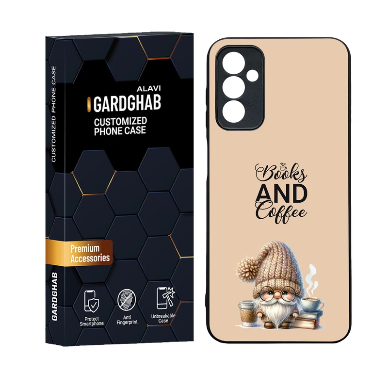 کاور گارد قاب علوی دورژله ای پشت گلس مدل فانتزی مناسب برای گوشی موبایل سامسونگ Galaxy F13