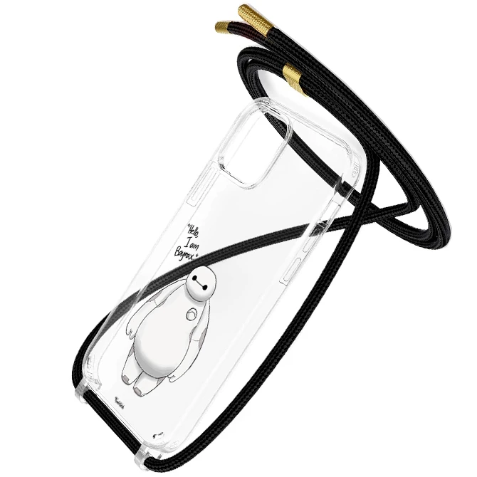 کاور طرح big hero مناسب برای گوشی موبایل اپل iPhone 13 به همراه بند