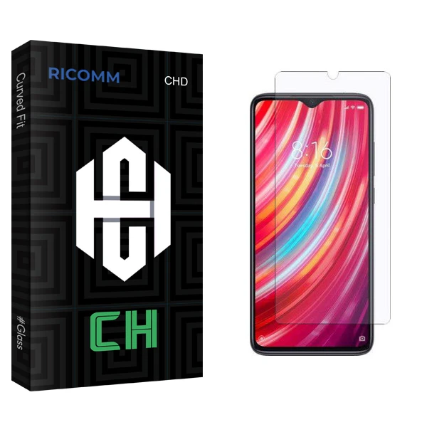 محافظ صفحه نمایش ریکام مدل CH glass مناسب برای گوشی موبایل شیائومی Redmi Note 8
