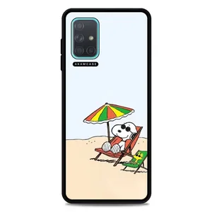 AKAM AMCWSGA71-SNOOPY5 Cover For Samsung Galaxy A71