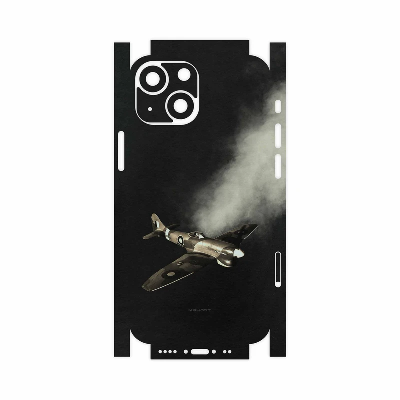 برچسب پوششی ماهوت مدل World-War-II-Aircraft-FullSkin مناسب برای گوشی موبایل اپل iPhone 13 Mini