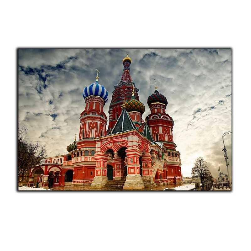 تابلو شاسی بکلیت طرح کلیسای سنت باسیل موسکو مدل SH-S2801