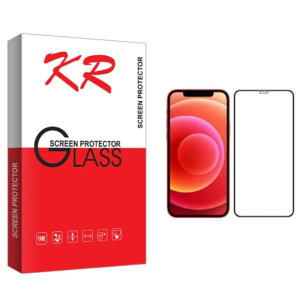 محافظ صفحه نمایش کی آر مدل +HD مناسب برای گوشی موبایل اپل iphone 12 pro