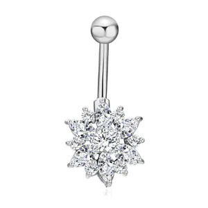 پیرسینگ ناف زنانه مدل NORA-PG35-311