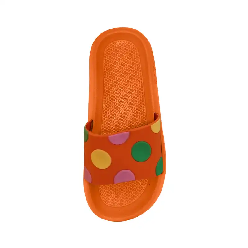 دمپایی زنانه پایون مدل گلوری طرح دایره های رنگی کد 41-O