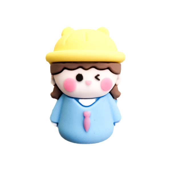 تراش پینن مدل سیلیکونی طرح عروسکی