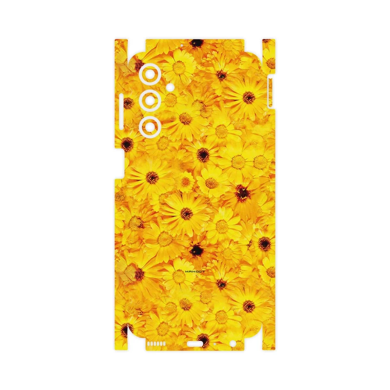 برچسب پوششی ماهوت مدل Yellow_Flower-FullSkin مناسب برای گوشی موبایل سامسونگ Galaxy M34 5G