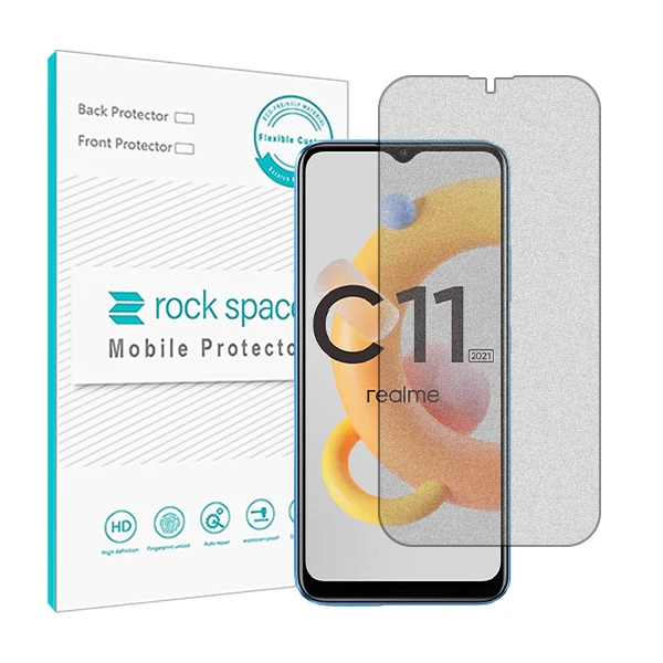 محافظ صفحه نمایش گیمینگ راک اسپیس مدل HyGAM مناسب برای گوشی موبایل ریلمی C11 (2021)