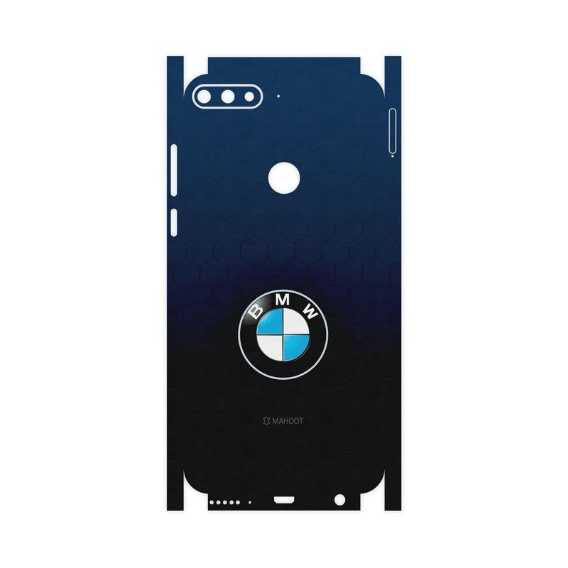 برچسب پوششی ماهوت مدل BMW-FullSkin مناسب برای گوشی موبایل هوآوی Y7 Prime 2018