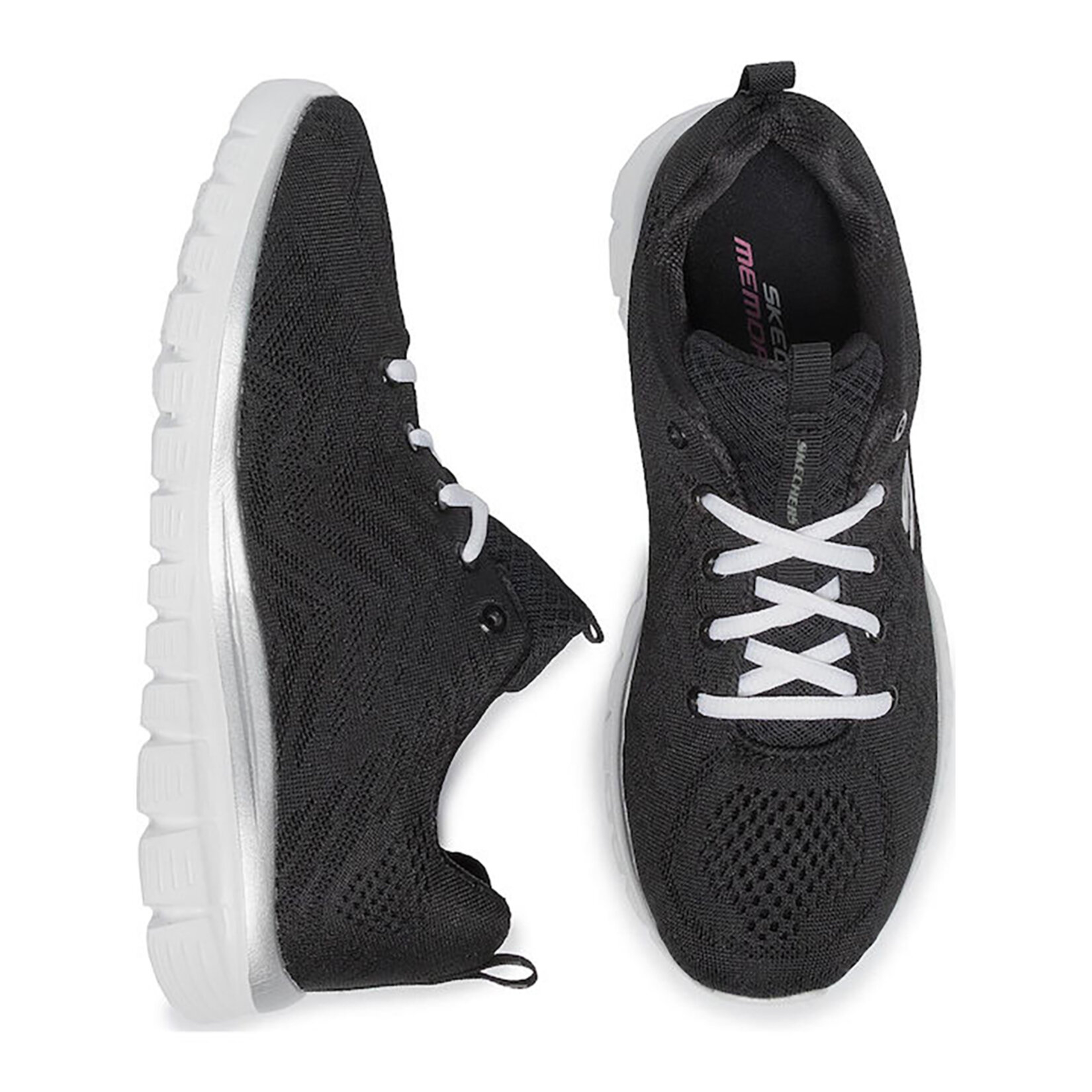 کفش پیاده روی زنانه اسکچرز مدل 12615 BKW