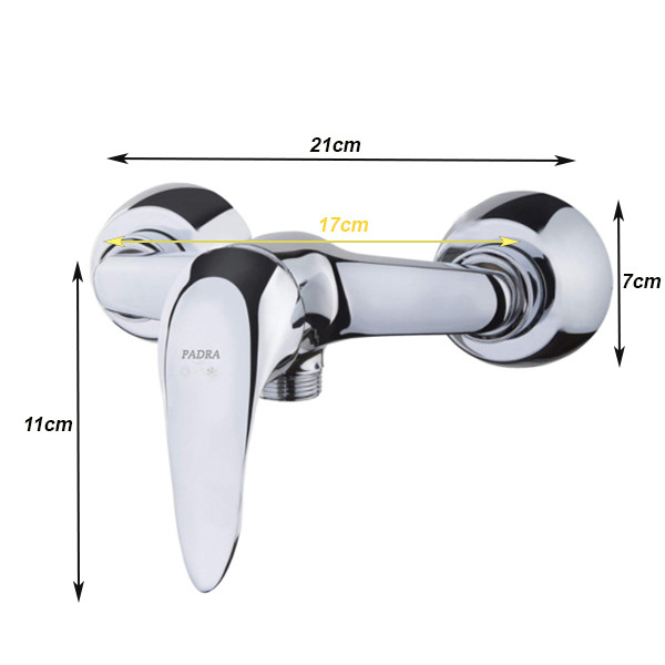 ست شیرآلات پادرا مدل آلفا  کد CR-5X مجموعه 5 عددی