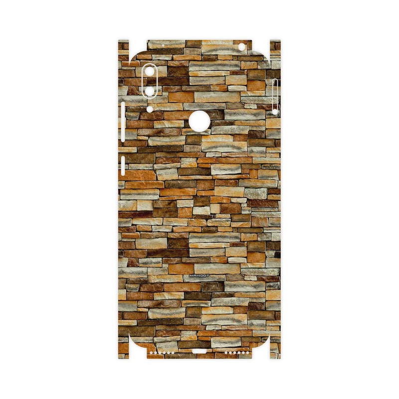برچسب پوششی ماهوت مدل brickwall-FullSkin مناسب برای گوشی موبایل هوآوی Y7 Prime 2019