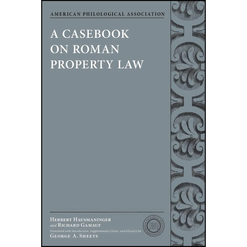 کتاب A Casebook on Roman Property Law  اثر جمعي از نويسندگان انتشارات Oxford University Press