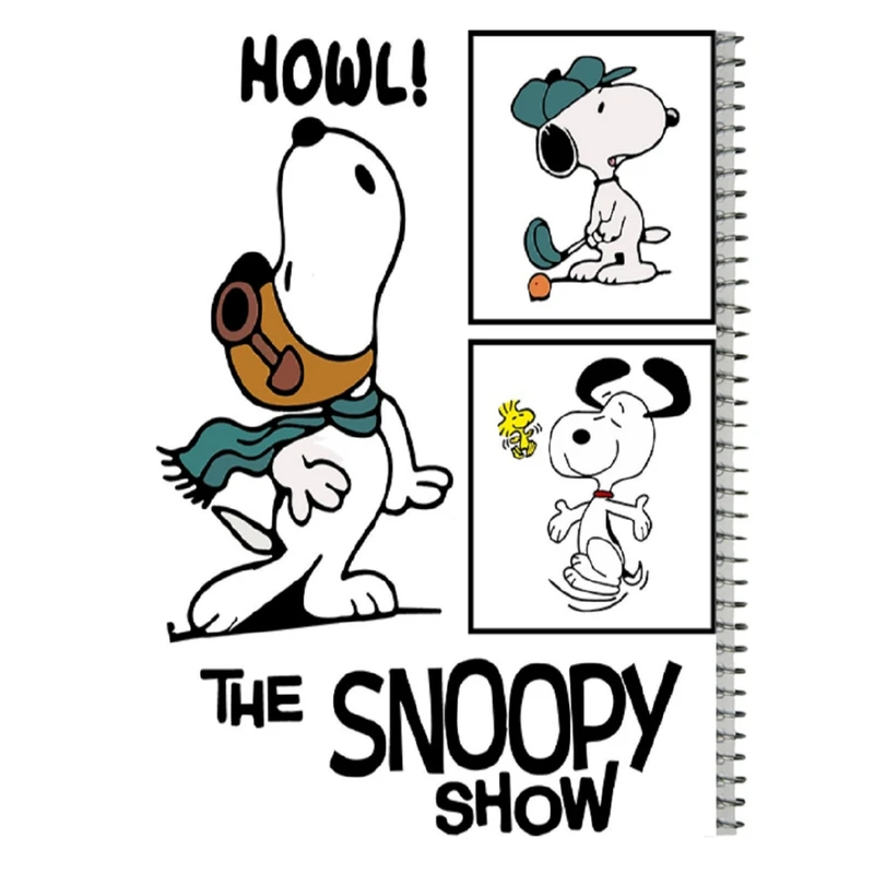 دفتر مشق 80 برگ مدل اسنوپی کد 5