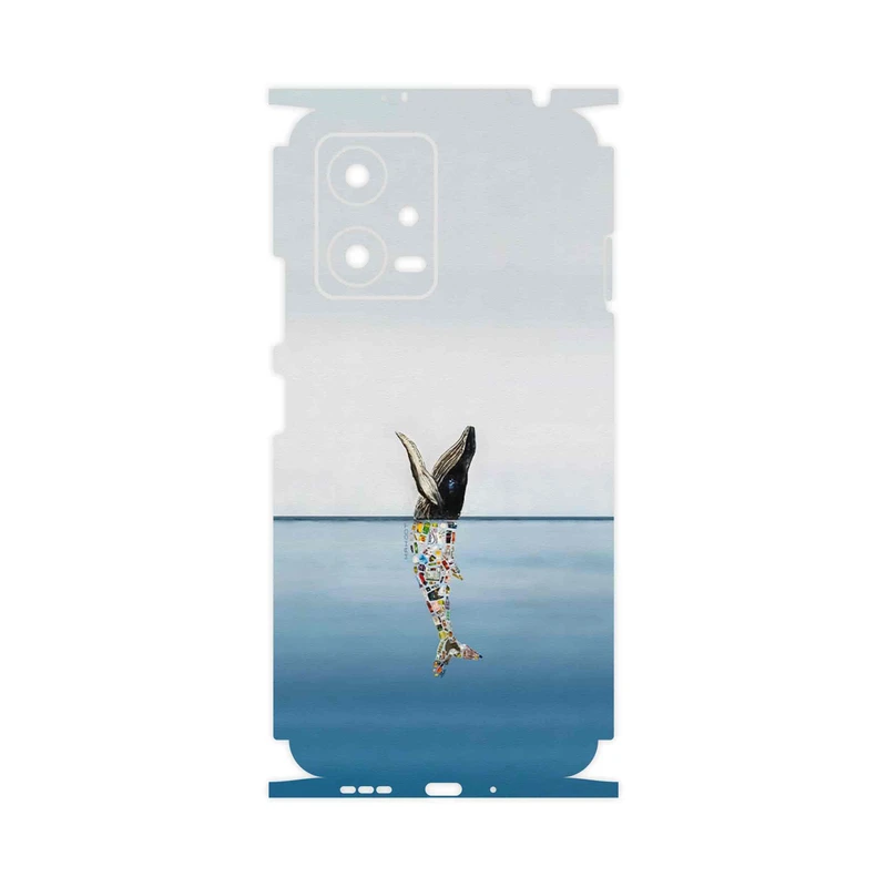 برچسب پوششی ماهوت مدل Collage of Sea Trash-FullSkin مناسب برای گوشی موبایل شیائومی Poco X5