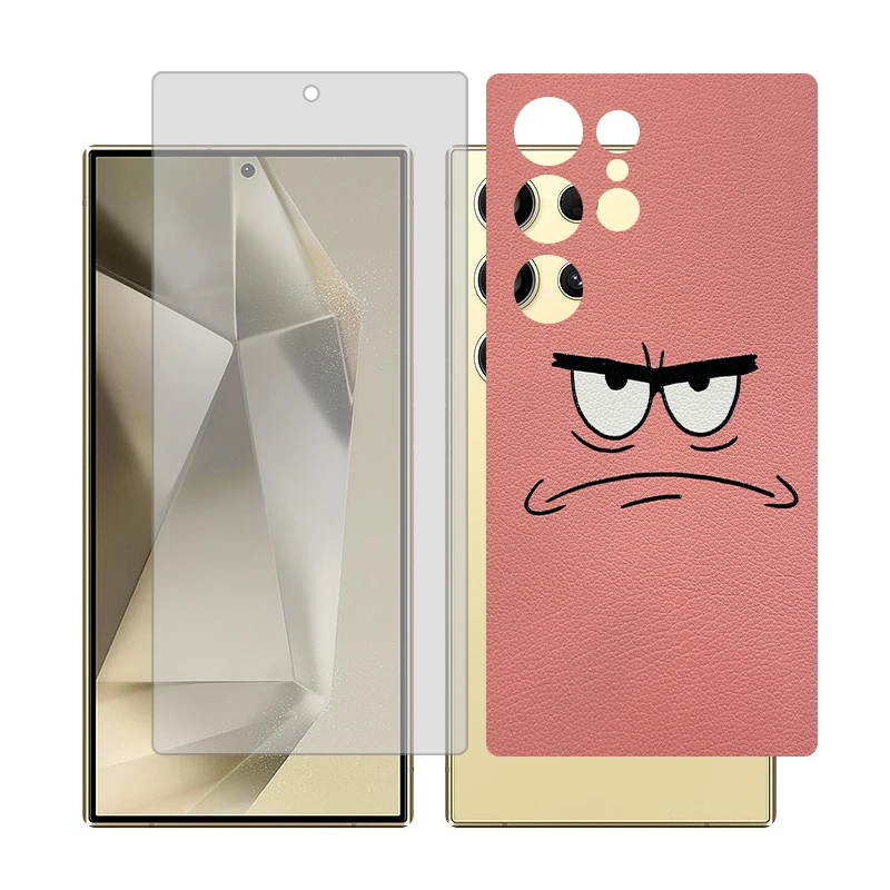 محافظ صفحه نمایش شفاف گلس مدل Together مناسب برای گوشی موبایل سامسونگ Galaxy S24 Ultra به همراه برچسب پوششی