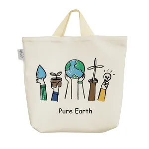 ساک خرید خندالو مدل زمین پاک کد H667