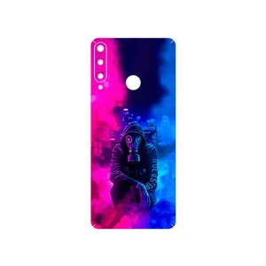 MAHOOT Smoke Rainbow Digital Art 2 Cover Sticker for Huawei Y6p