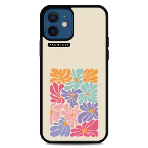 AKAM AMC-WA12M-FLOWERS-18 Cover For Apple iPhone 12 Mini