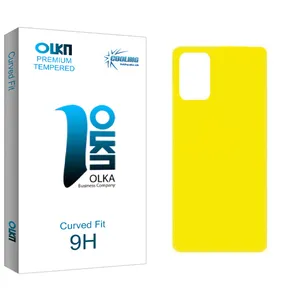 Cooling Olka glass Back Protector For SamsungGalaxy a02s