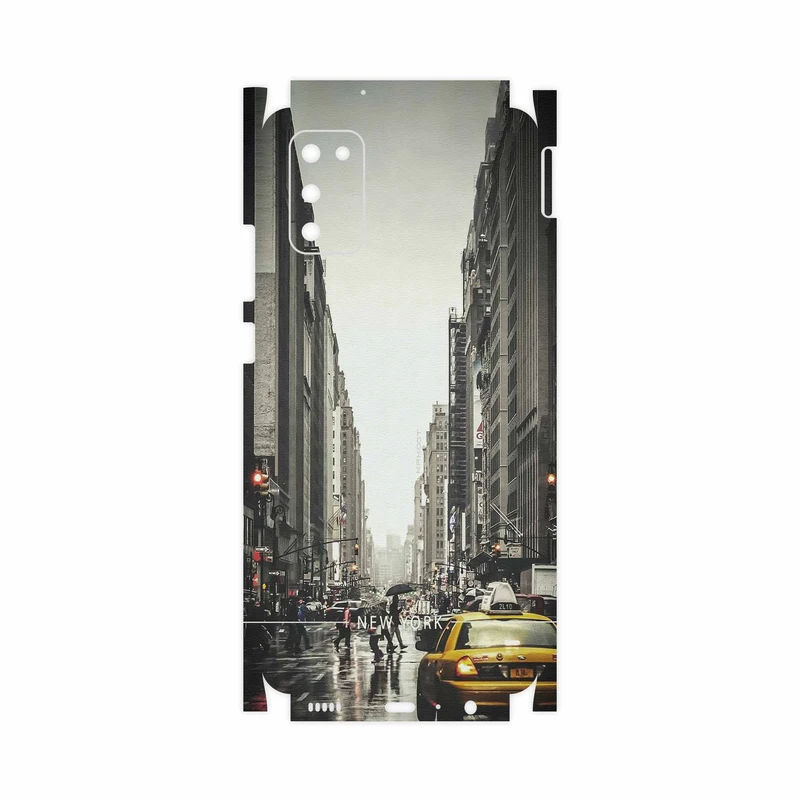 برچسب پوششی ماهوت مدل New York City-FullSkin مناسب برای گوشی موبایل سامسونگ Galaxy A02S