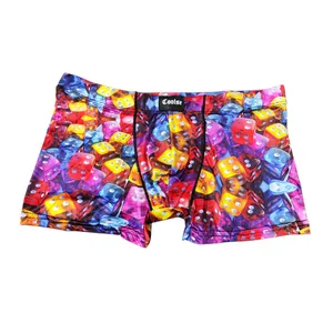 شورت پادار مردانه کولسی طرح تاس کد 2025