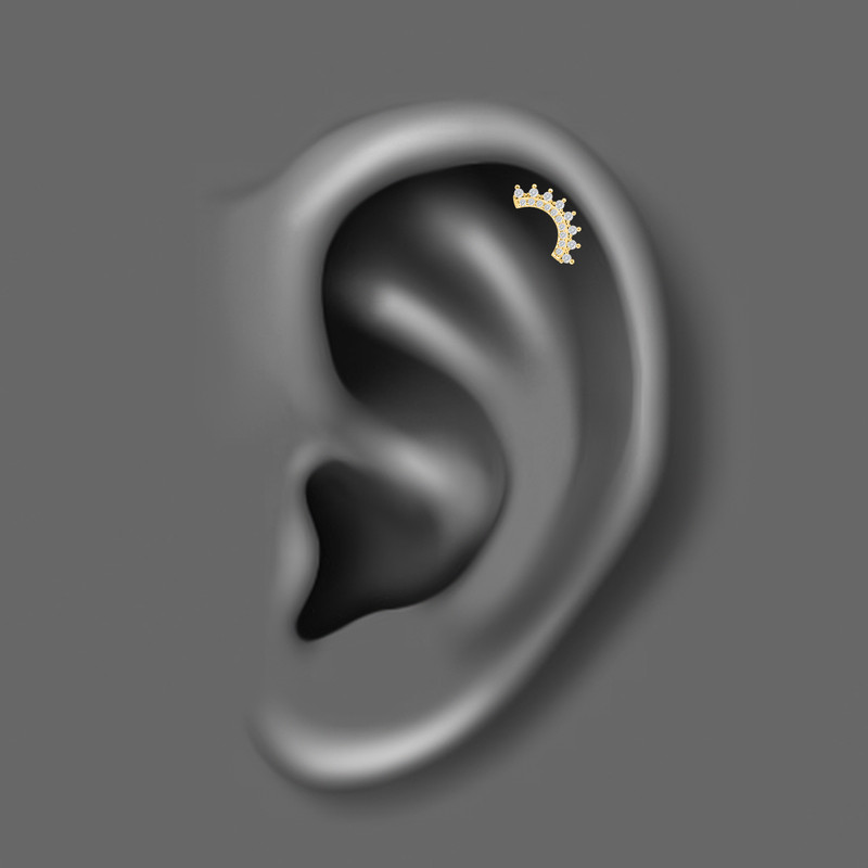 پیرسینگ گوش زنانه اقلیمه مدل HS219