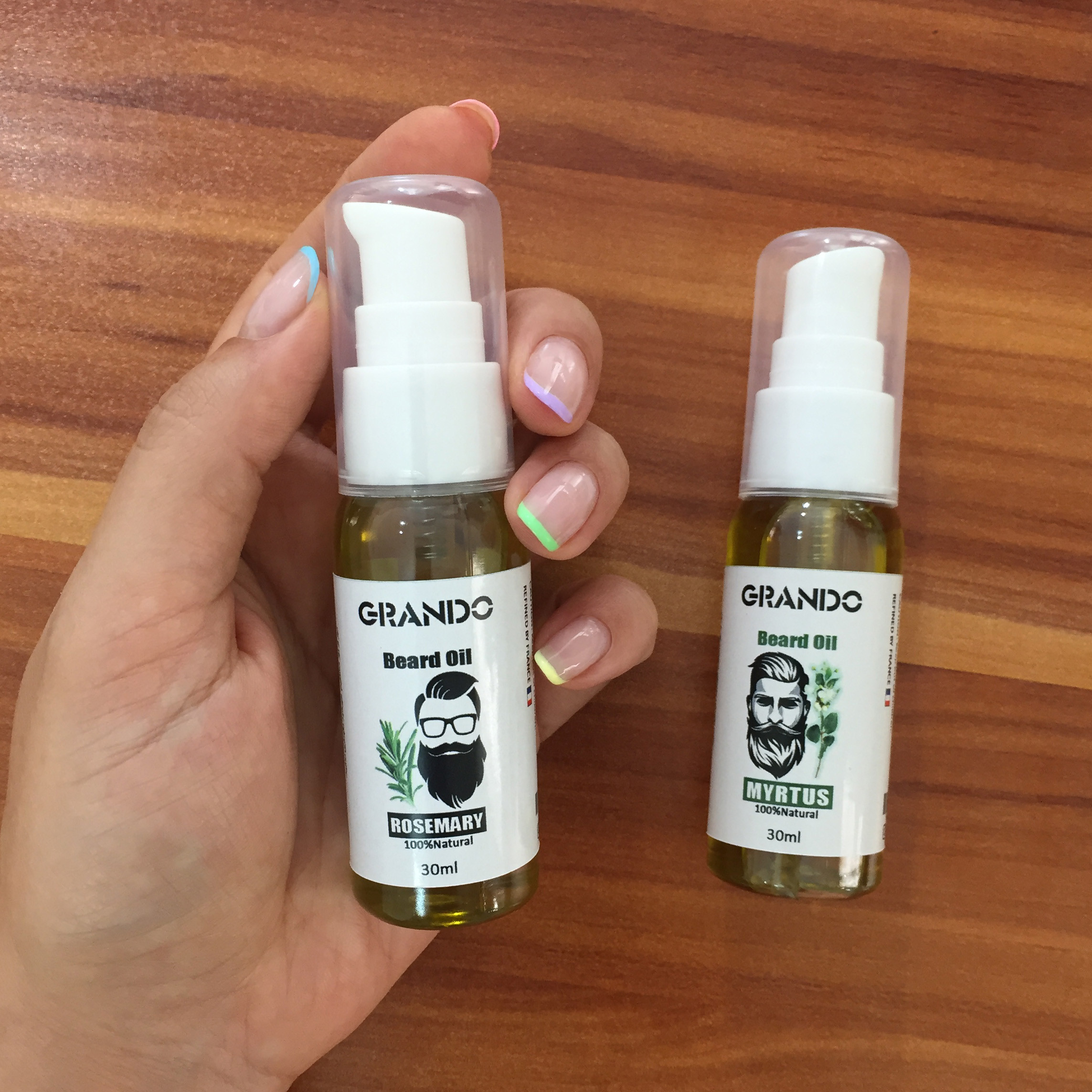 روغن ریش گراندو مدل Myrtus و Rosemary حجم 30 میلی لیتر روغن ریش گراندو مدل Myrtus و Rosemary حجم 30 میلی لیتر