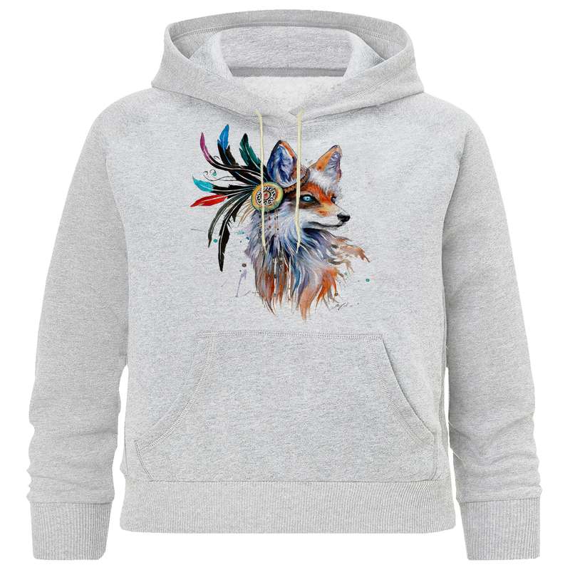 هودی دخترانه مدل M 216 روباه