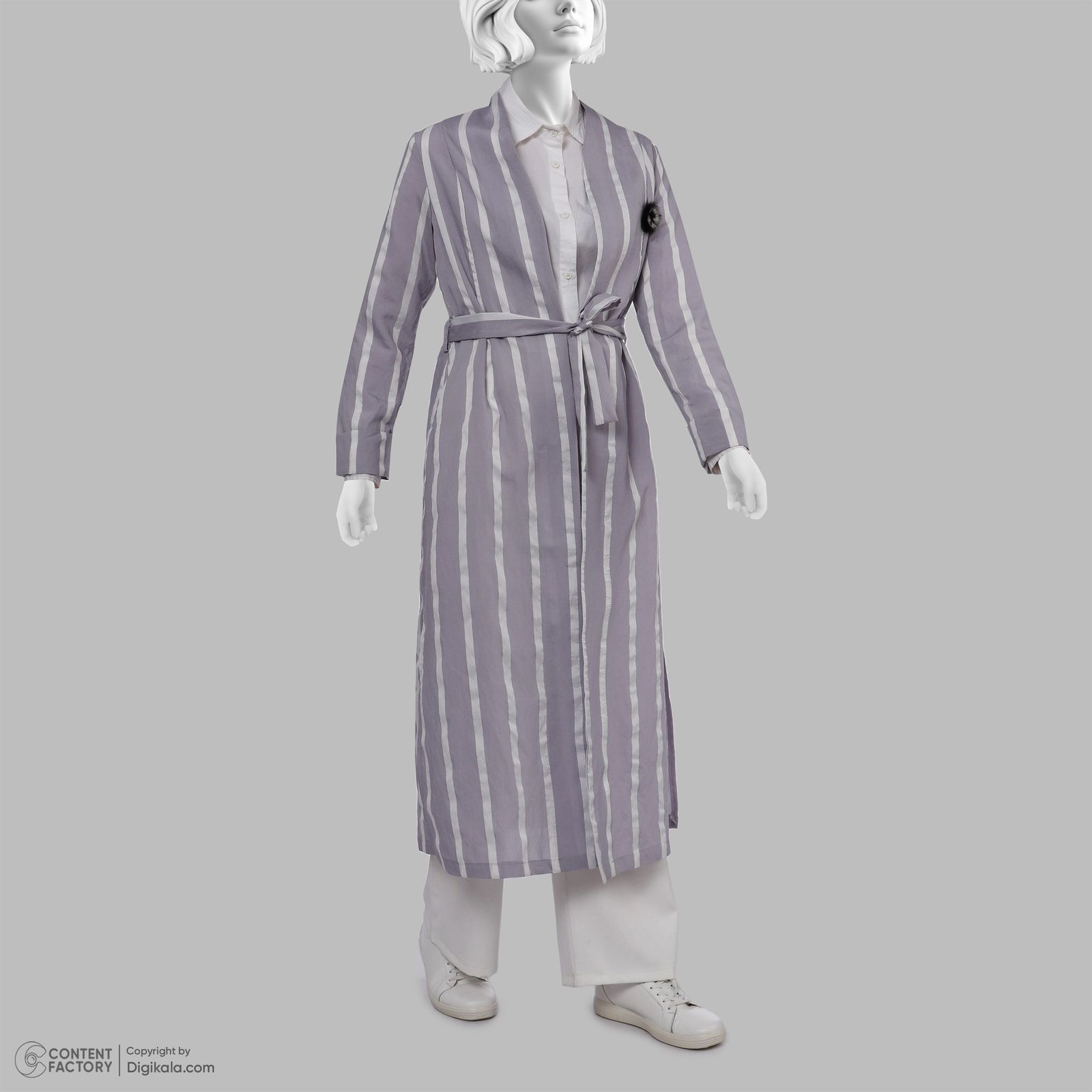 مانتو زنانه کیکی رایکی مدل BB01183-040 -  - 11