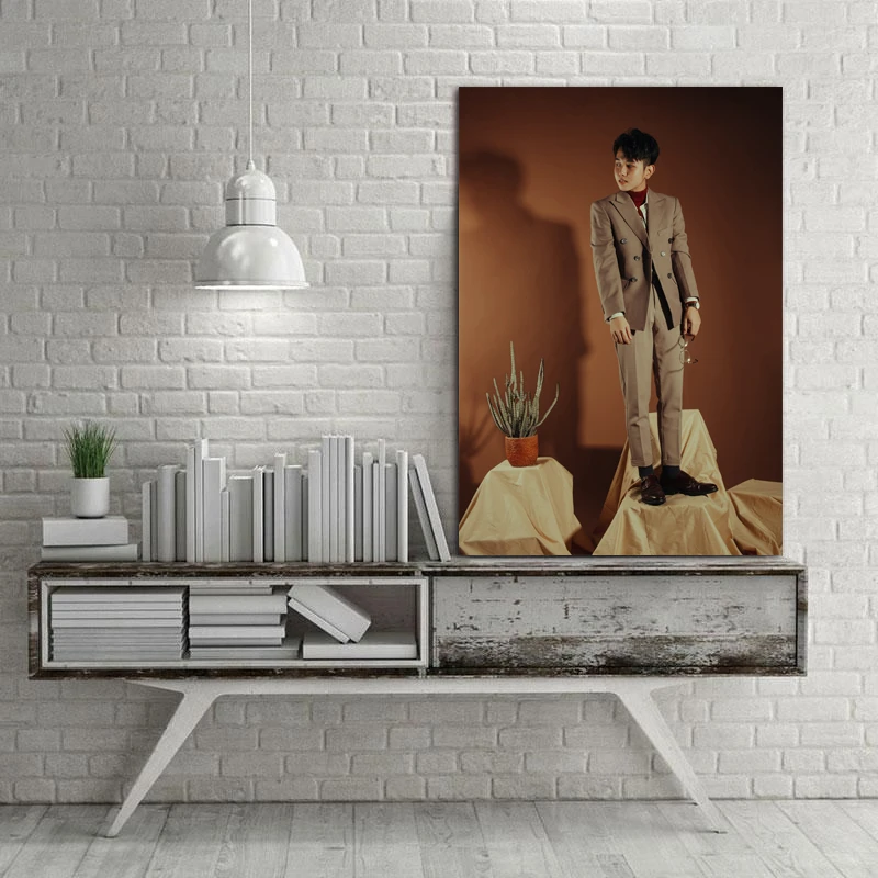 تابلو شاسی طرح پسر جوان کد A462