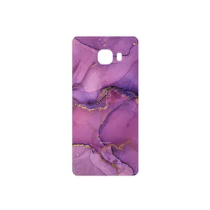MAHOOT Purple Marble Cover Sticker for Samsung Galaxy C5