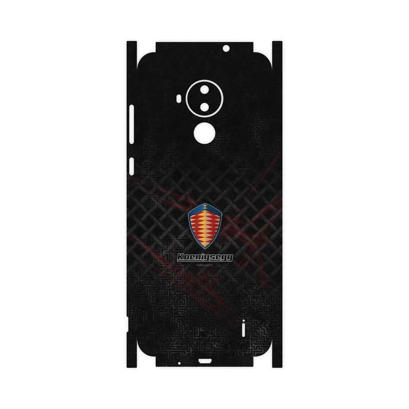 برچسب پوششی ماهوت مدل Koenigsegg Automotive AB-FullSkin مناسب برای گوشی موبایل نوکیا C30
