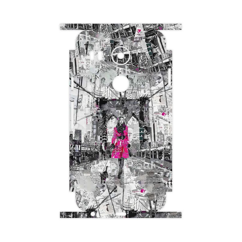 برچسب پوششی ماهوت مدل Collage of Catwalk Bridge-FullSkin مناسب برای گوشی موبایل گوگل Nexus 5X