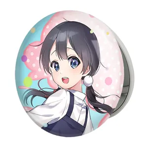 آینه جیبی خندالو طرح کیتاشیراکاوا تاماکو انیمه فروشگاه تاماکو Tamako Market مدل تاشو کد 22487 