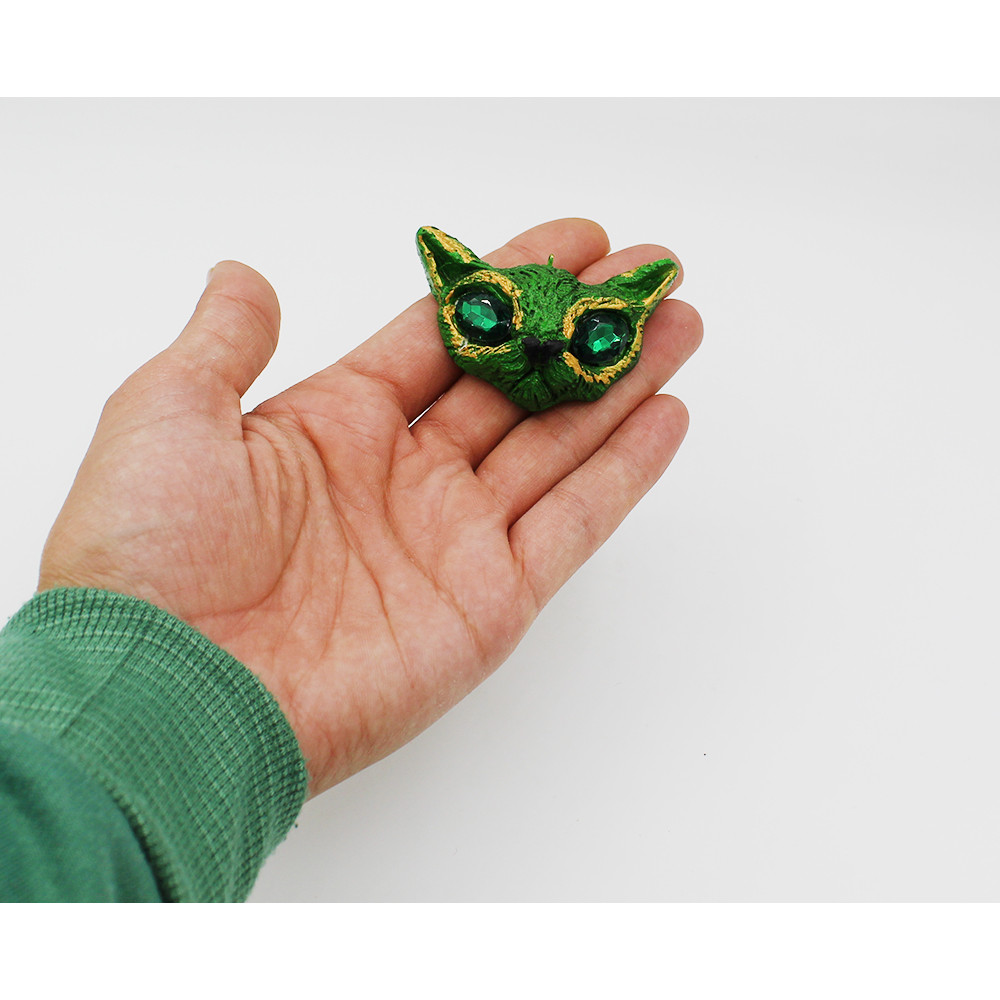 آویز گردنبند بچگانه رزالیا طرح گربه مدل AH-4