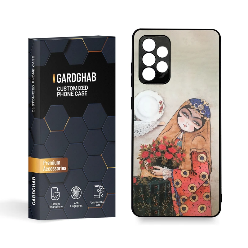 کاور گارد قاب مدل دخترانه مناسب برای گوشی موبایل سامسونگ Galaxy A72