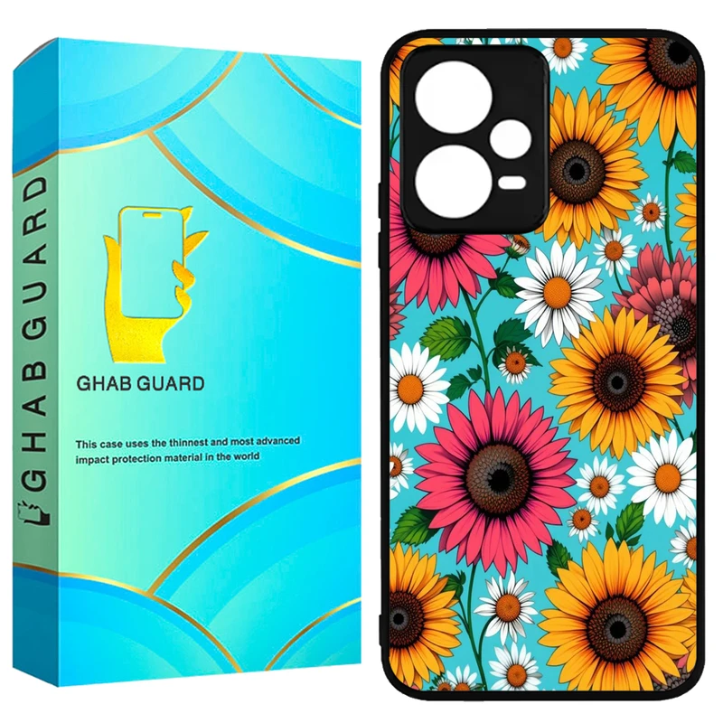 کاور قاب گارد طرح گل گلی مدل GCHPX5P مناسب برای گوشی موبایل شیائومی Poco X5 Pro 5G 