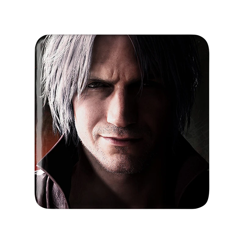 مگنت خندالو طرح بازی دویل می کرای Devil May Cry مدل مربعی کد 30215