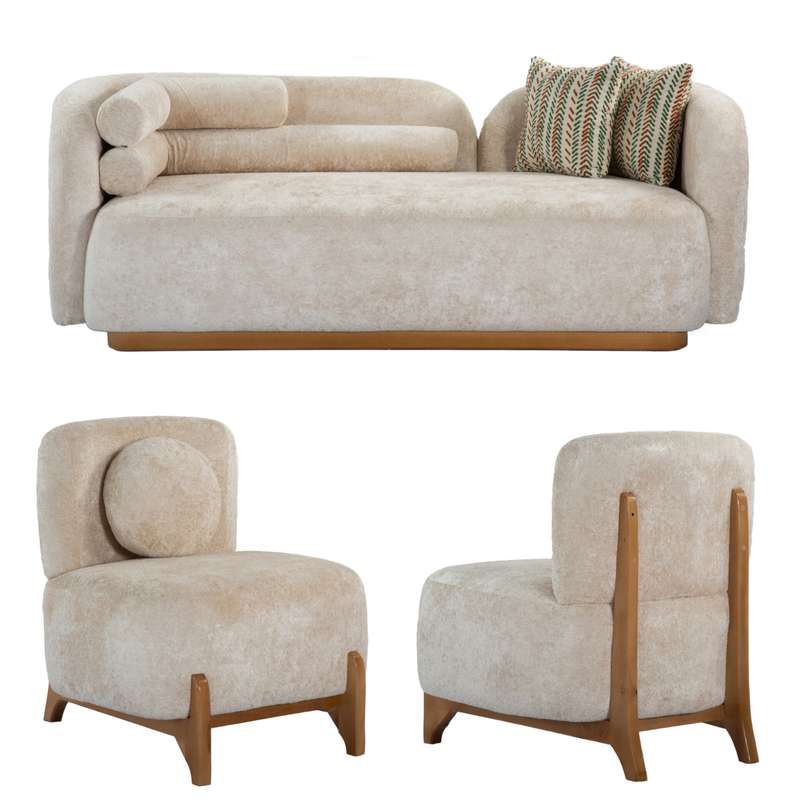 مبل راحتی پنج نفره لوکا مبل مدل لومان