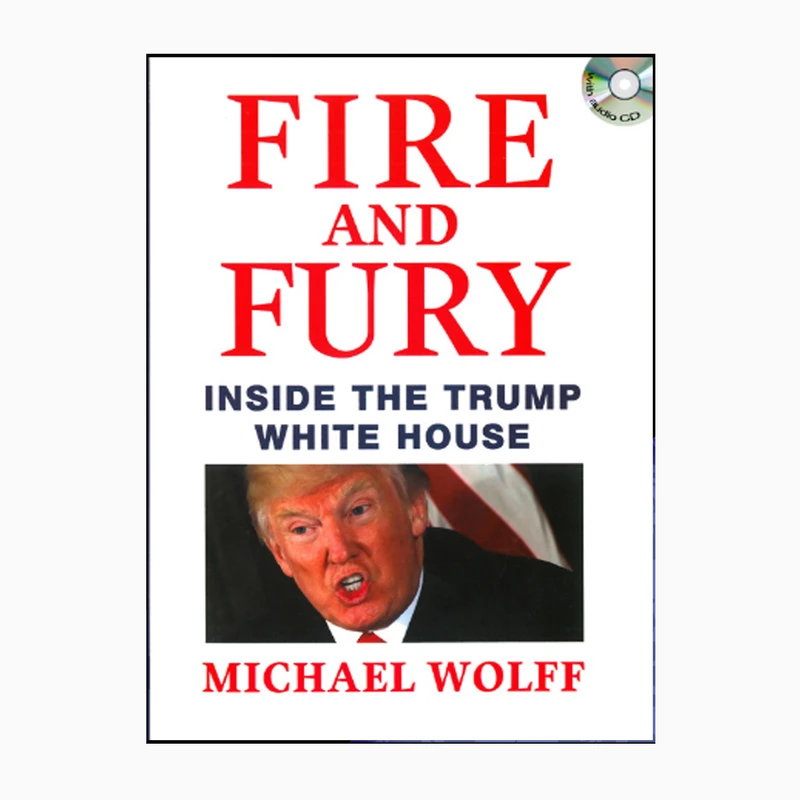 کتاب Fire And Fury اثر Michael-Wolff انتشارات lidel brown