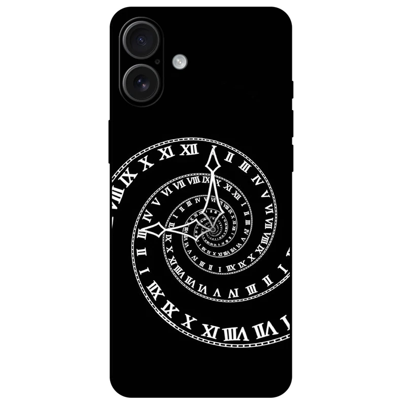 کاور مگافون طرح ساعت مدل 8160 مناسب برای گوشی موبایل اپل iPhone 16 Plus               