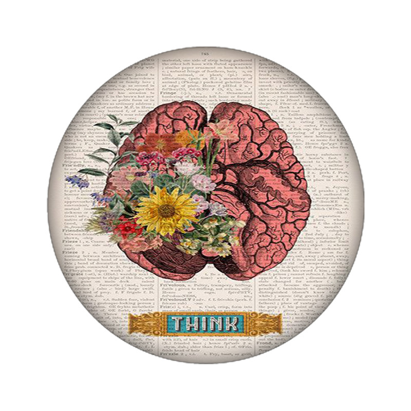 استیکر تزئینی موبایل مدل مغز کد 3147