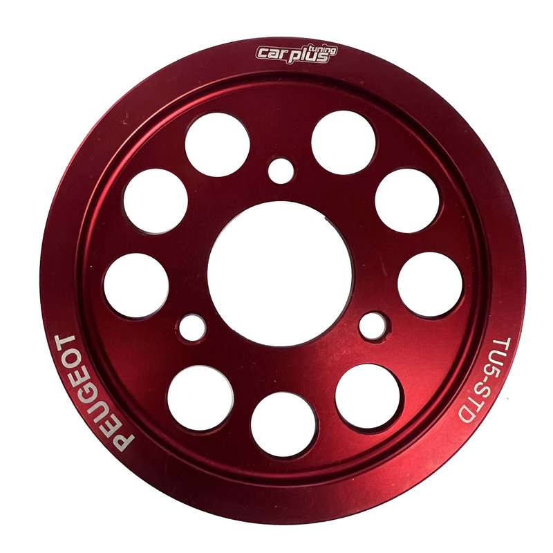 پولی سر میل لنگ سبک کد CPT-tu5 red مناسب برای پژو 206 207 رانا