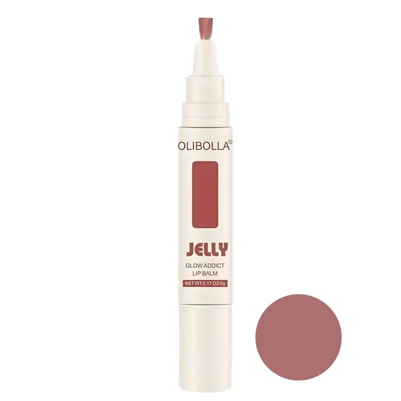 رژ لب مایع اولی بولا مدل براش دار شماره 03