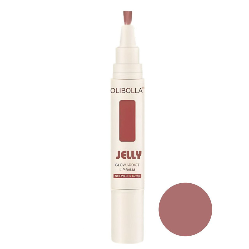 رژ لب مایع اولی بولا مدل براش دار شماره 03