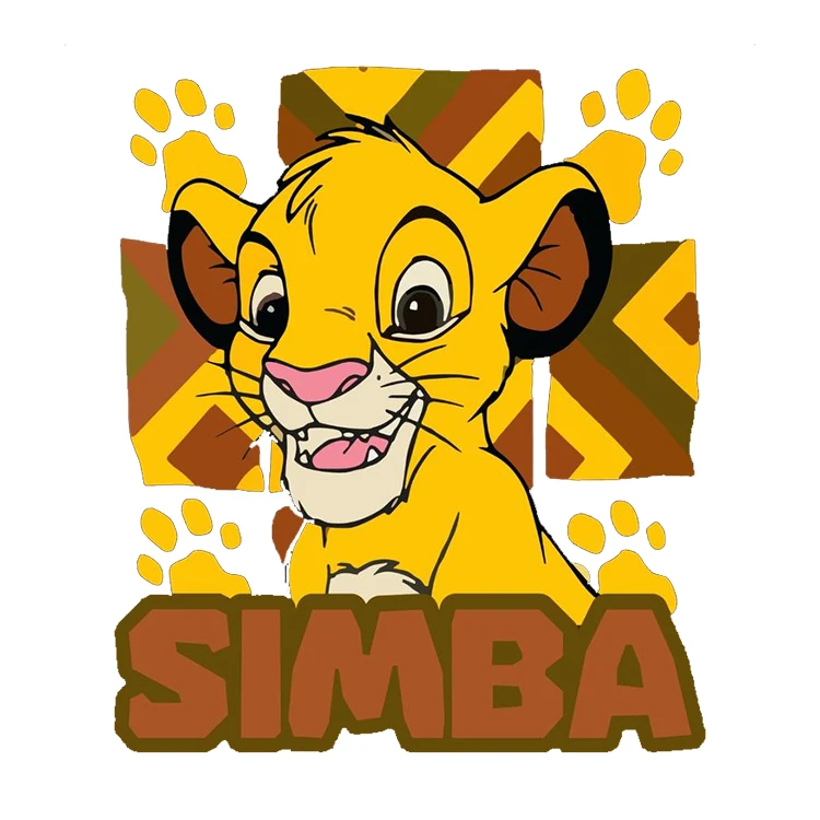 استیکر پارچه و لباس پاد آفرین مدل کارتونی کد S1977