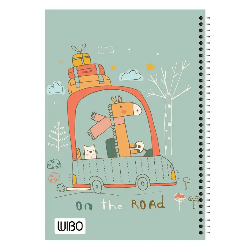 دفتر مشق 50 برگ ویبو مدل فانتزی بسته 6 عددی