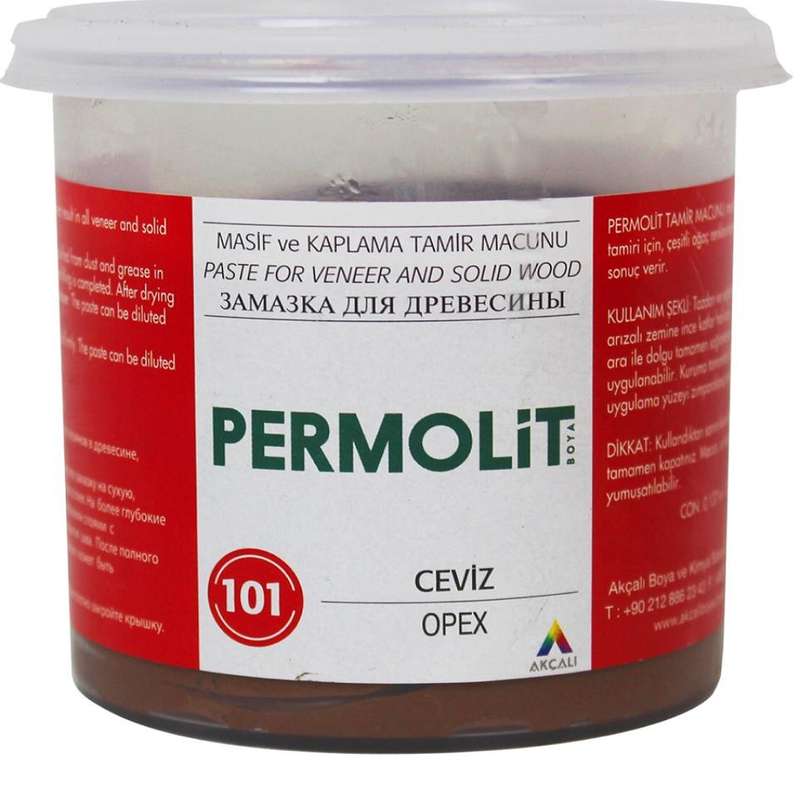 بتونه قهوه ای گردویی چوب و MDF پرمولیت مدل PG11 حجم 200 میلی لیتر بتونه قهوه ای گردویی چوب و MDF پرمولیت مدل PG11 حجم 200 میلی لیتر